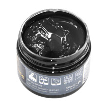 Leather Balm - Dark Grey Leather Repair Cream for Car Seats, Pocket Holes, Scratches, 4.8 x 4 cm