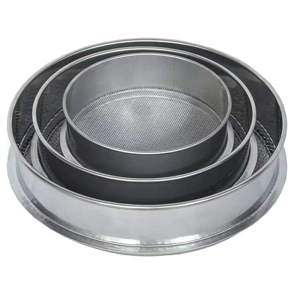 3x Stainless Steel 3Pcs Garden Sieve Set 15cm 20cm 25cm Tool For-image-OPC-PJKCQPW-NEW