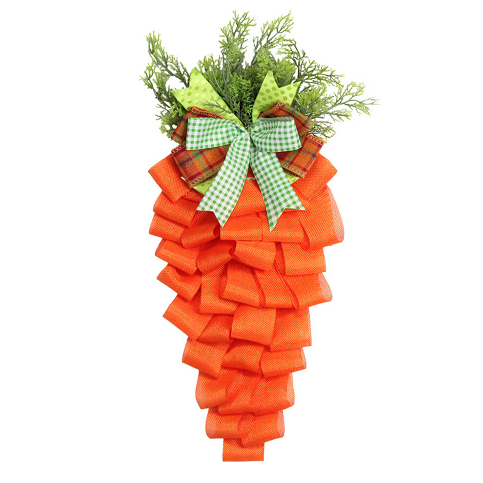 Easter Wreath Fabric Carrot Home Decoration Spring Atmosphere Carrots-image-OPC-PJKCQRT-NEW