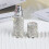 (Black Diamond) Portable Mini Diamond Spray Bottle For Travel Perfume Refillable Easy 3