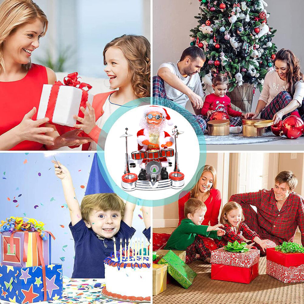 Festive Santa Claus Figurine with Music and Motion for Christmas-image-OPC-PJKCSPS-NEW