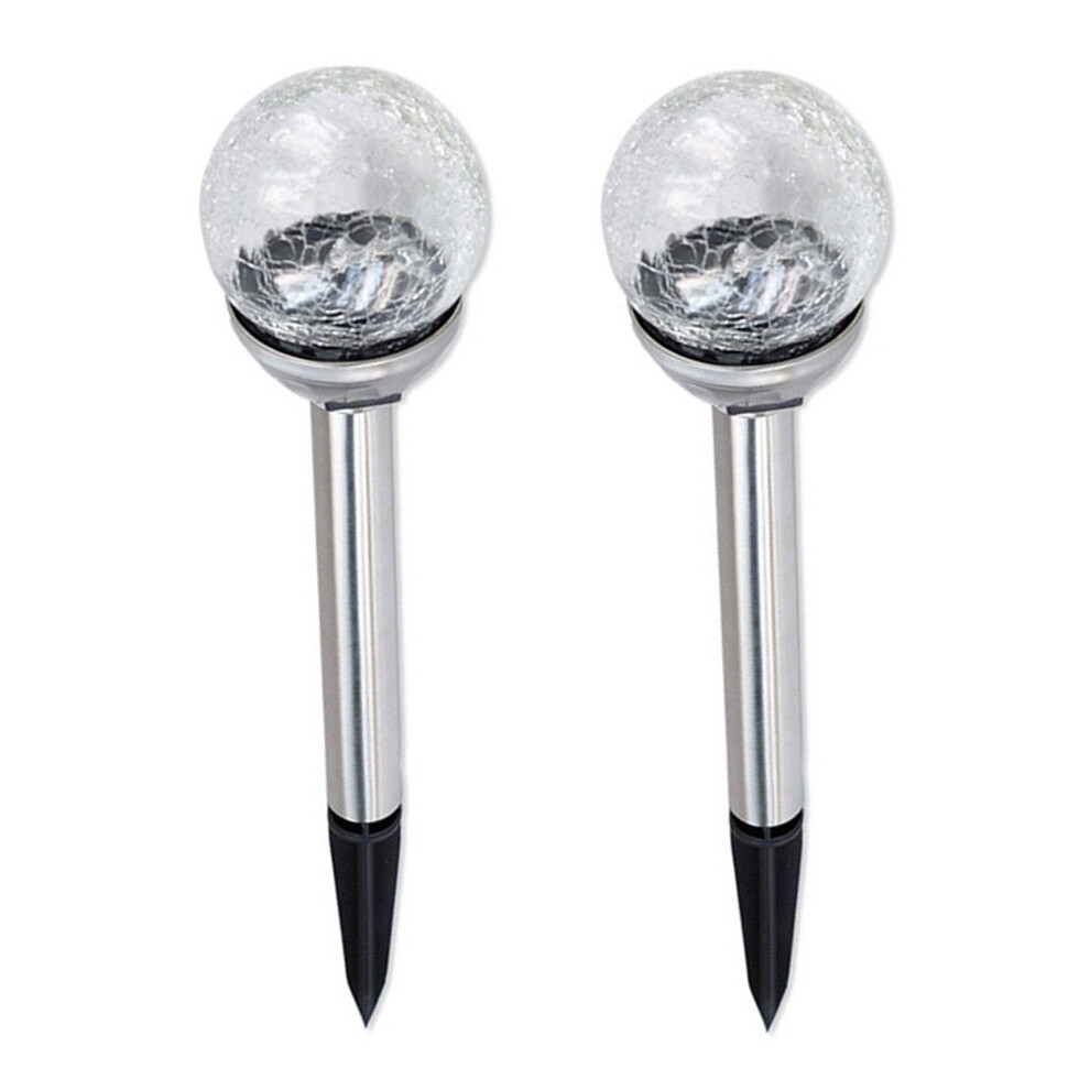 2pcs Outdoor Light For Patio Drive Or Flower Bed Garden 4pc Solar-image-OPC-PJKCSYX-NEW