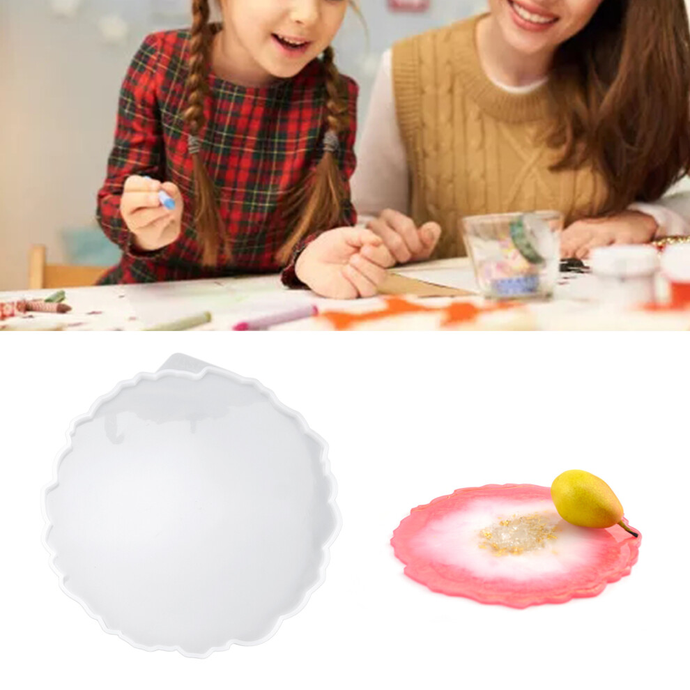 Fruit Tray Silicone Mold 260Mm Reusable Diy Coaster Washable 4971340372415
