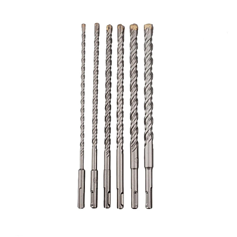 SDS PLUS Drill Bit for Electric Hammer Drill, 110mm Length, 12mm Diameter, Four-Cutter Tungsten Carbide Material-image-OPC-PJKCWNQ-NEW