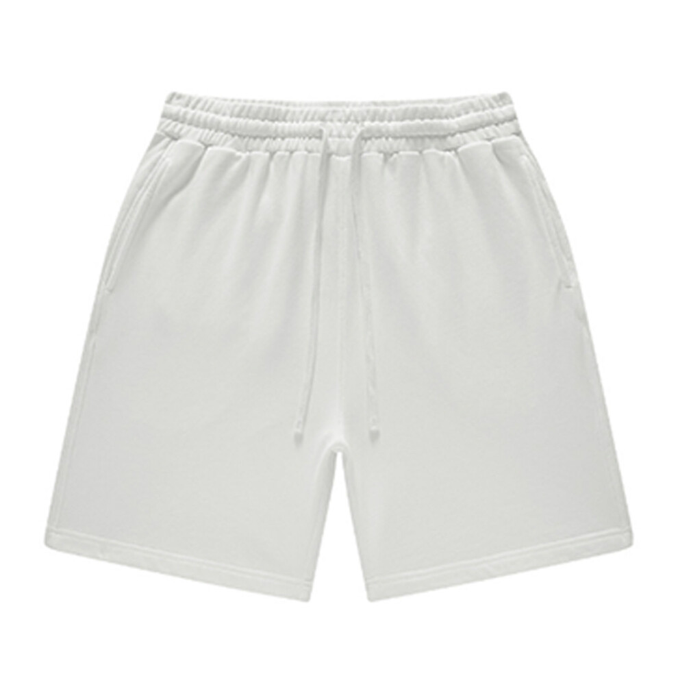 (Washed white, Msacks) Lightweight And Stylish Shorts Herren For Everyday Wear Black Elastic-image-OPC-PJKCY89-NEW
