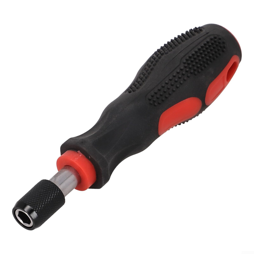 Magnetic Bit Holder Screwdriver Handle with Non-Slip Grip, Yellow and Black, Ergonomic Design for Comfort-image-OPC-PJKCYDF-NEW