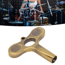 Bronze-Stimmschlüssel für Schlagfell, Zinklegierung, T-förmiger Jazz-Schlagzeug-Schraubenschlüssel zum Ersatz