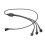 6Pcs RGB 5050 96 LED Car Rock Light Underbody Light bluetooth App+Remote Control 6