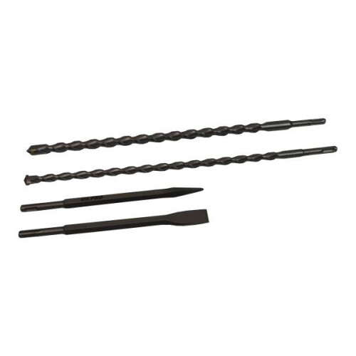 us pro US PRO Tools 10pc Sds Plus Shank Plus Bit & Chisel Set - in Aluminium Case 7211 2