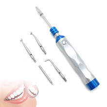 Automatic Crown Remover Tool, Stainless Steel Dental Crown Bridge Remover Equipment with 3 Interchangeable Tips