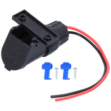 Car Cigarette Lighter Female Socket with Bracket