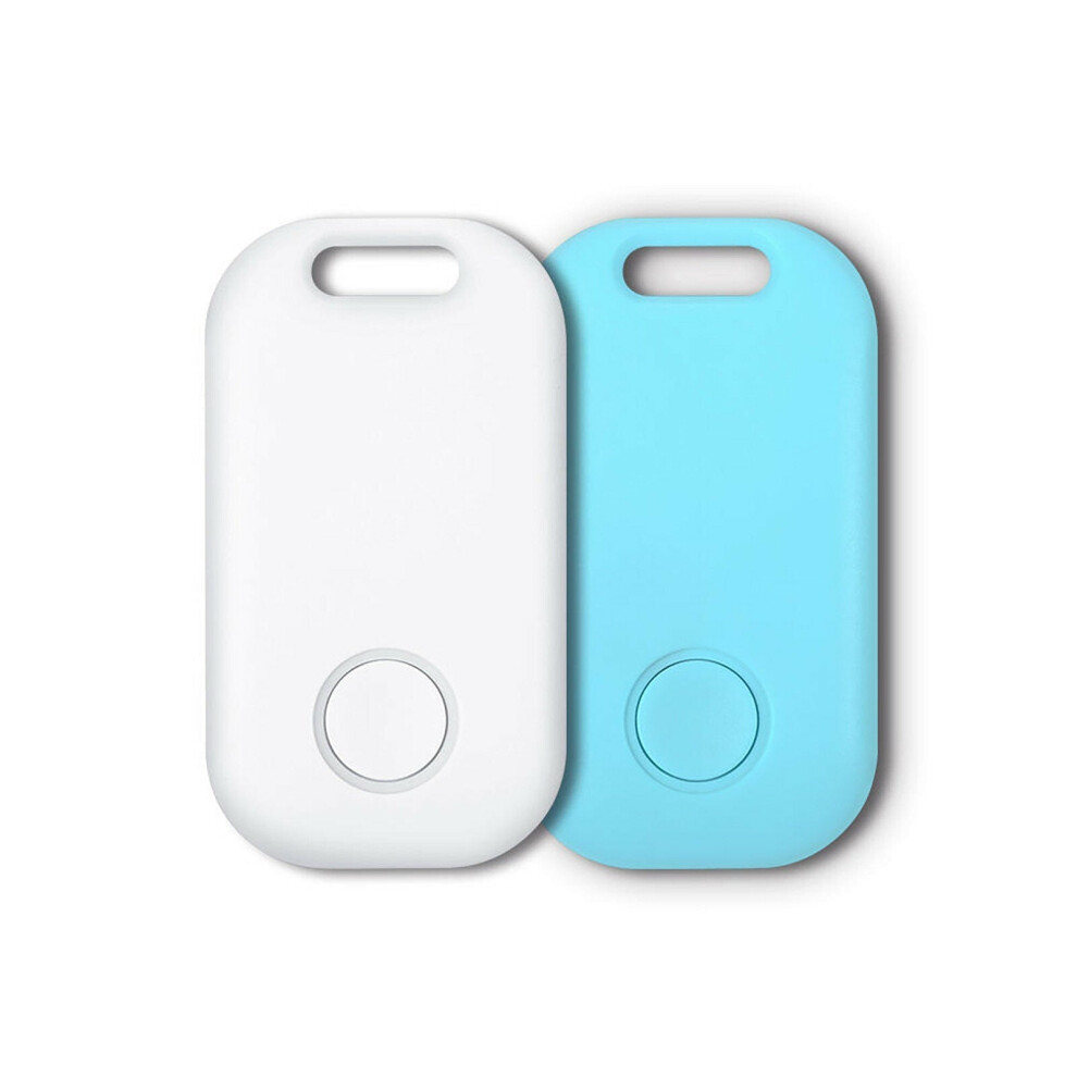 (White) Smart Key Finder Mini Bluetooth Gps Tracker Wallet Keys Alarm Locator Kids Pets Anti-Lost Tracker White 6112212103364