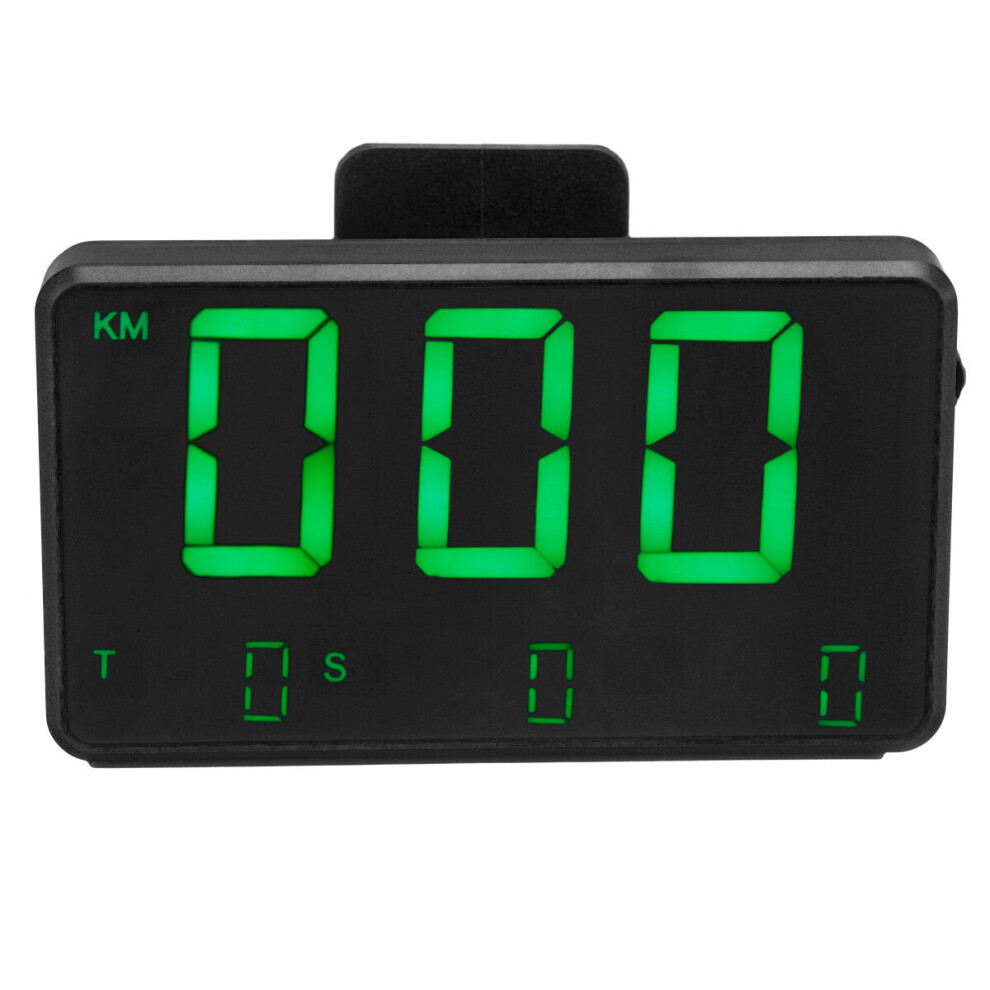 4.5 Inch Car Digital Gps Speedometer Head-Up Display Overspeed Altitude Time Mph Km/H Warning Alarm 9078193194913