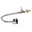 Copper 360 Rotatable Pull Down Kitchen Sink Faucet G1/2 Single Cold 15