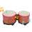 5 Inch 6 Inch Bongo Drum Set Combination Drum Hand 11