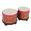 5 Inch 6 Inch Bongo Drum Set Combination Drum Hand 2