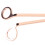Or rose - Ensemble d'accessoires pour bougie (3 pièces) - Coupe-mèche 10