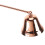 Or rose - Ensemble d'accessoires pour bougie (3 pièces) - Coupe-mèche 5