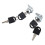 2pcs Cylinder Cam Locks Anti‑Corrosion Secure 3