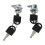 2pcs Cylinder Cam Locks Anti‑Corrosion Secure 1