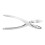 Chestnut Clip en acier inoxydable 18 cm  5,5 cm Argent 12