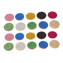 20 Stück Ersatznachfüllpads Filz-Pads für Duftöl-Diffusor Halskette Armband Anhänger 2,0 cm