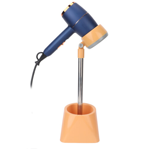Support de sèche-cheveux rotatif à 90, 45 cm, jaune 2