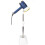Supporto bianco regolabile per asciugacapelli 72 cm 8