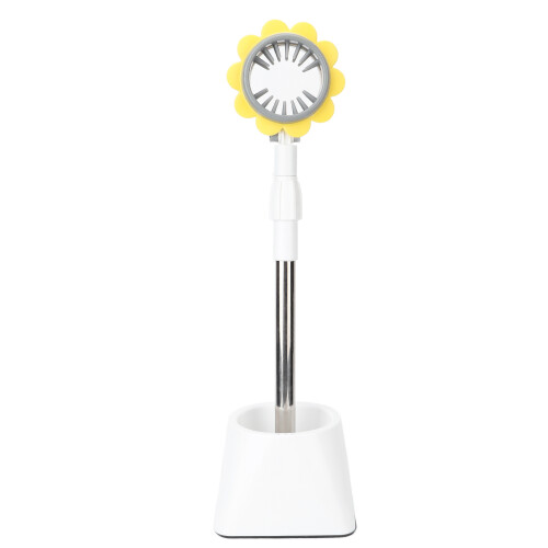 Supporto bianco regolabile per asciugacapelli 72 cm 1