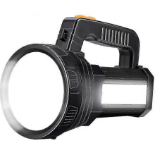 15000 Lumens Rechargeable LED Flashlight - Super Bright Tactical Light with 6 Modes & Long Runtime