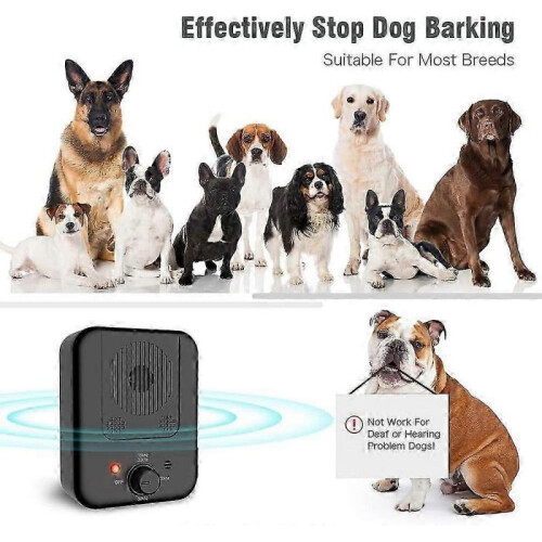 2025 Ultrasonic Dog Anti-Bark Device - Adjustable 3-Frequency Training Device for Excessive Barking 2