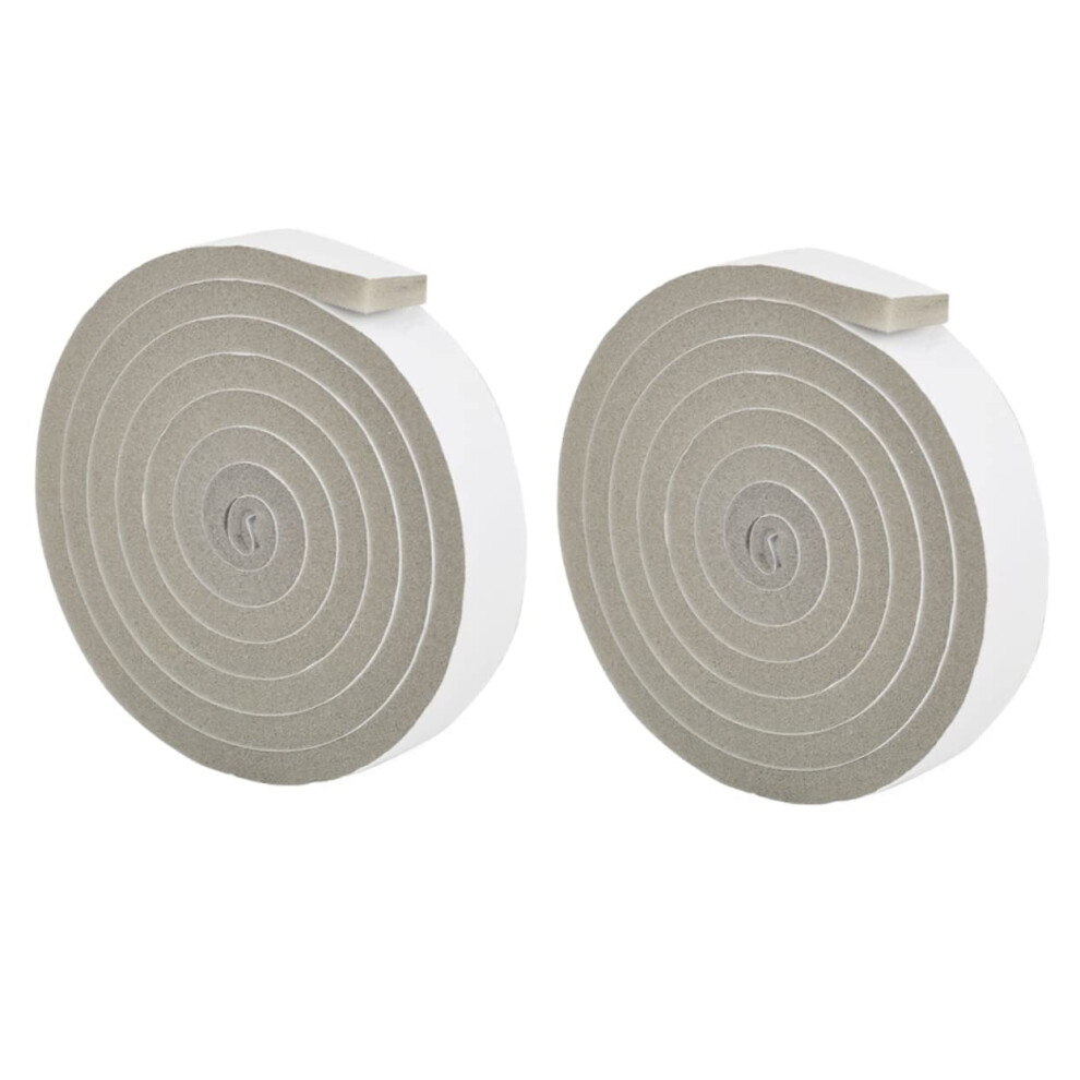 Self-Adhesive Insulating Tape - 2 Rolls Soundproof Polyester Polyurethane Sealant For Doors And Windows 6947110085388