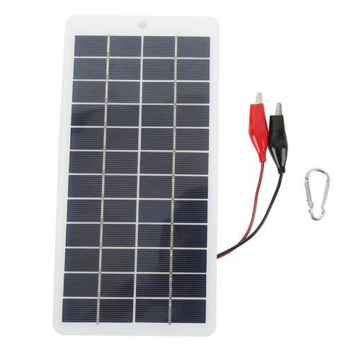 5W 12V polykristallines Solarpanel-Batterieladegerät 1