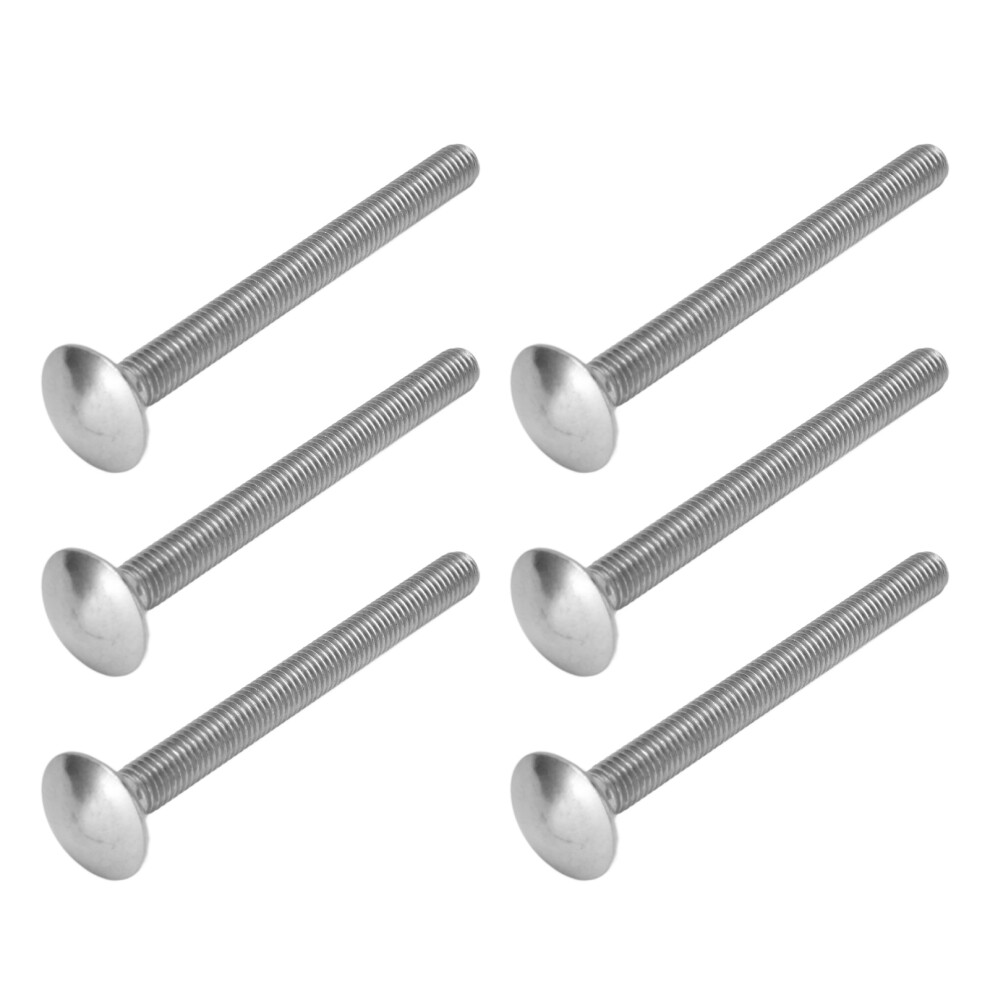 30Pcs M8x1.25 Stainless Steel Carriage Bolts, Din603, 90Mm 6901340391817