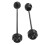 Front Rear Wheel Fork Axle Sliders Crash Protector 2