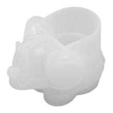 Moule en silicone de rangement en forme d'éléphant 12x9x8,5 cm