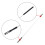 Trombone Steel Cleaning Rod Stick Plastic Handle 8