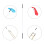 Trombone Steel Cleaning Rod Stick Plastic Handle 7