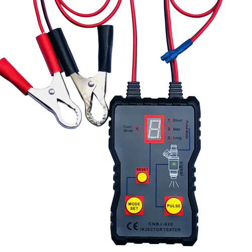 Auto Fuel Injector Tester 12V, 4 Pulse Modes, Car Diagnostic Tool