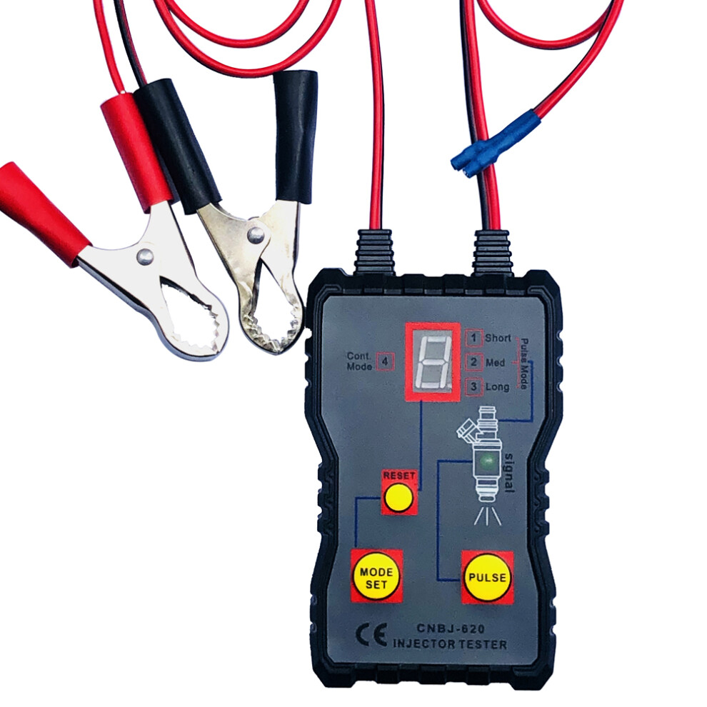 Auto Fuel Injector Tester 12V, 4 Pulse Modes, Car Diagnostic Tool 4631340393994