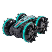2.4G Remote Control Water And Land Long Enduranced Tumbling Stunt Car Can Be ChargedToy Playsets