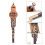 Chinese Handmade Black Bamboo Hulusi Gourd 4