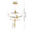 2-Layers Creative LED Pendant Lamp Ceiling Chandeliers Lighting 4