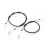 2PCS Rear Brake Cable Left/Right 7