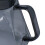 Bollitore da caffè 600 ml vetro+gomma teiera nera 3