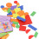 Blocchi da costruzione geometrici creativi gialli 12