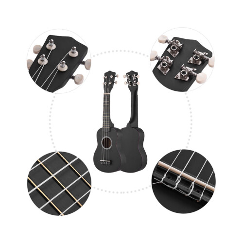 21 Inch Colored Acoustic Soprano Ukulele Ukelele 1