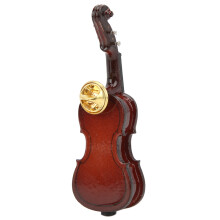 Broche cadeau robe 7 cm / 2,8 po, Hemu plastique et métal