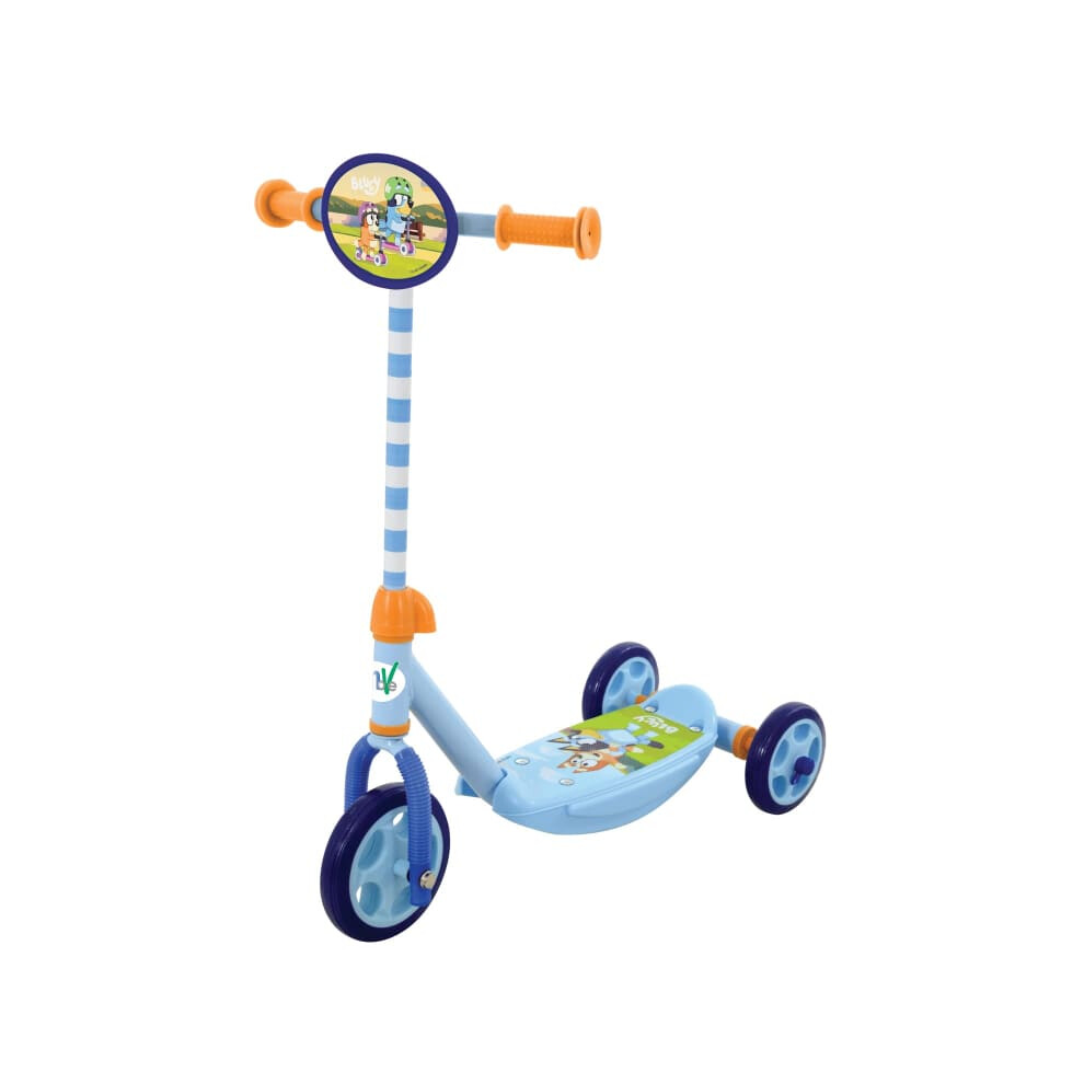 Bluey Tri Scooter Suitable for riders up to 20kg,Non-toxic plastic.