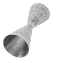 Zweiköpfiger Jigger 30/45 ml 45x115x40 mm Stahl